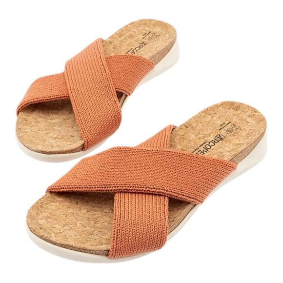 ARCOPEDICO Women’s Pantanal H79 Knit Slides in the Size 40/9 US in Brick Color - Picture 4 of 16